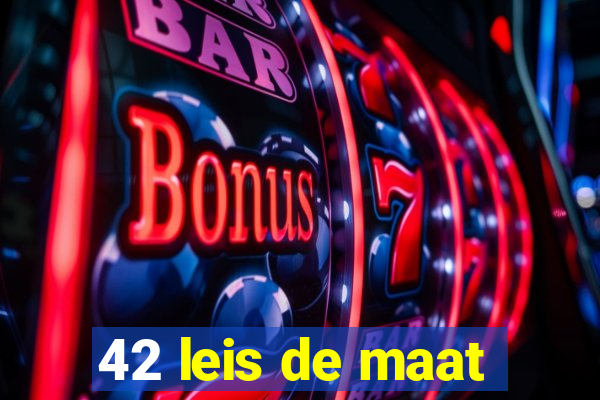 42 leis de maat